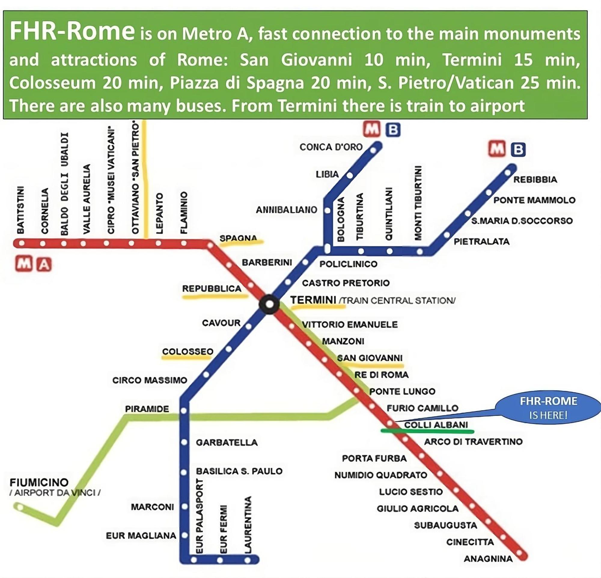 Апартаменти Frank Host Roma Lux , Metro A A 50 M, Simple Check-In Con Codice A Qualsiasi Orario Екстер'єр фото